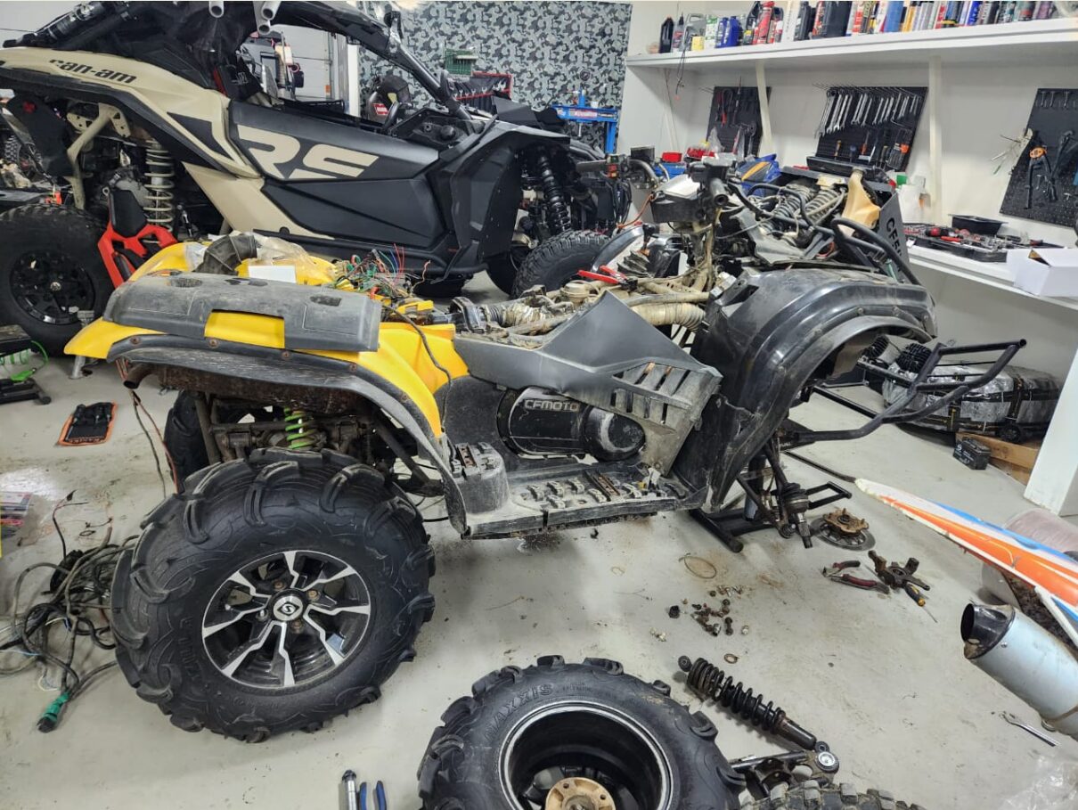 Ремонт квадроцикла ATV